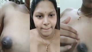 Desi Cewek Chennai Meremas Payudara Telanjangnya Yang Montok