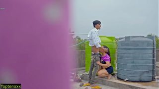 Bercinta Liar Di Atap! Jangan Sampai Keluar Di Dalam