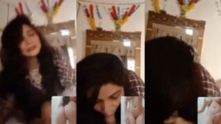 Istri Ngentot Mulut Dan Pacar Bugil Di Video Call Seks