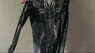 Bokep Indo Viral Terbaru! Cewek Cosplay Spiderman Digenjot Sampe Becek Parah, Crot Di Mana-mana