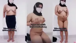 Cewe Hijab Pulang Kerja Langsung Colmek Sange