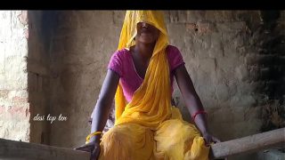 Desi Istri India Digebuk Suami Pakai Sari Kuning, Sange Banget.
