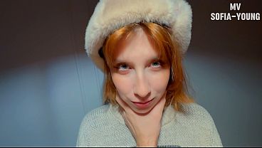 Gadis Rusia Berambut Merah Pakai Topi Bulu, Erangannya Nggak Berhenti Waktu Mulut Dan Memeknya Aku Bobok – Habis Itu Aku Penuhi Pantatnya Dengan Creampie!