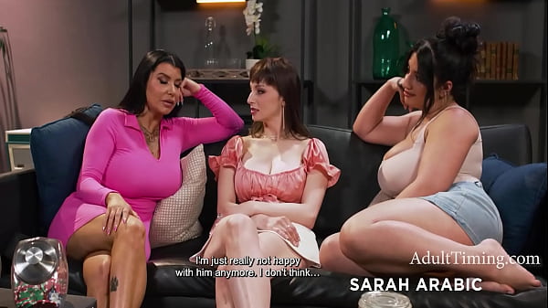 Gede-gede Punya Tetek, Para Milf Sadar Mereka Nggak Butuh Cowok Goblok Kalau Bisa Saling Main Satu Sama Lain – Romi Rain, Lexi Luna, Sarah Arabic