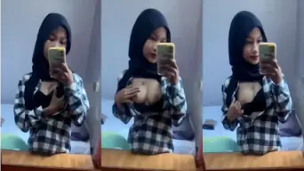 Bocil Hijab Pamer Tetek Bikin Makin Liar