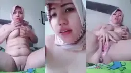 Hijab Binor Binal, Jilbab Ngehe, Tangan Mainin Memek Becek.