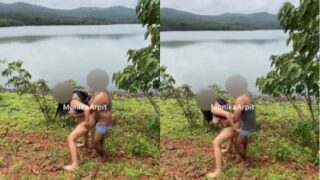 Pasangan Mesum Monika-arpit Ngewe Bebas Di Alam Liar India